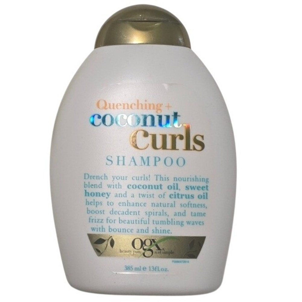 OGX‎ Quenching Coconut Curls Shampoo 13oz Hydrating Frizz Control Curly Hair